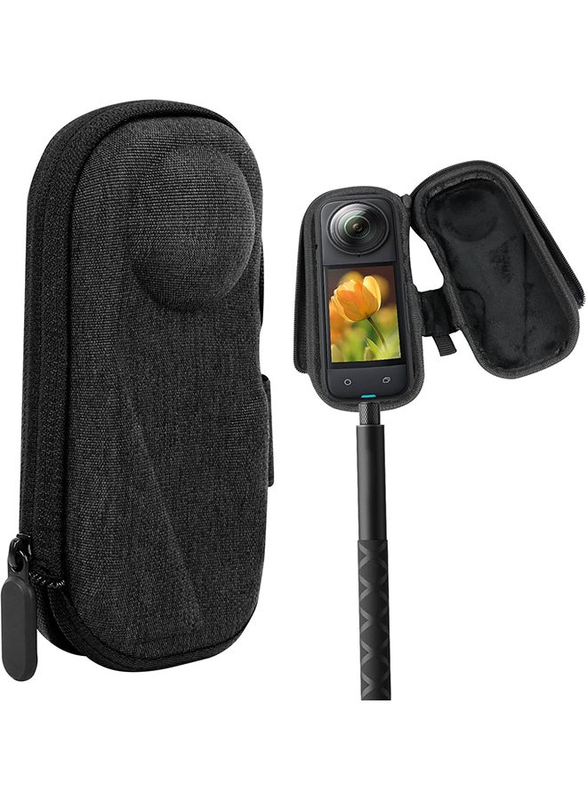 O Ozone Portable Carrying Case for Insta360 X4/X5 |Hard Shell Protective Travel Bag|Compact Small Storage Case Camera & Accessories- Grey - Image 1