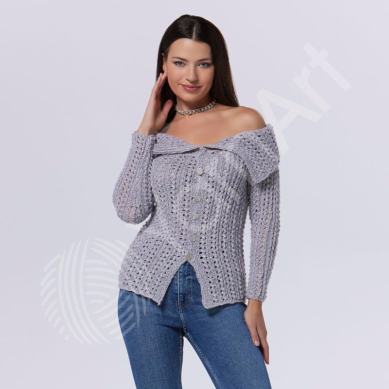 YarnArt خيوط يارن آرت مانهاتن لامعة خيوط معدنية 911 ياردة 217 أونصة مزيج أكريليك وصوف - Image 5