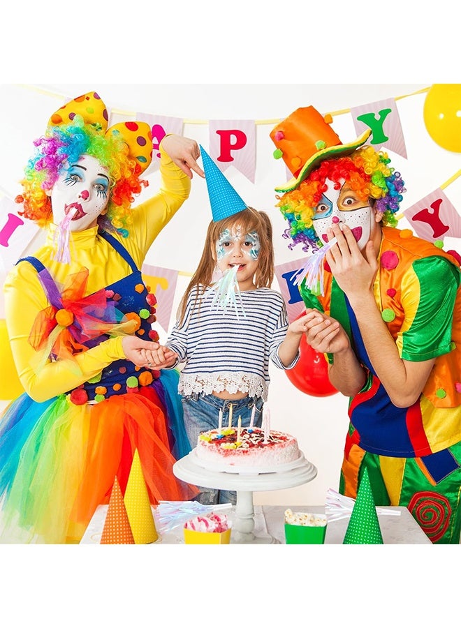 30 PCS Fringe Party Blowers, Party Colorful Blowers for Kids, Party Noise Makers Horns, Colorful Noisemakers Blow Horns Party Whistles for Graduations, Weddings, Birthdays, Family Gatherings, New Years Events (Colorful) - Image 4