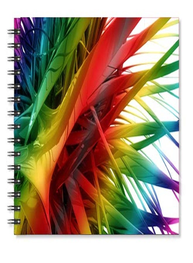 Drawing Book يقدم متجر العائلة دفتر رسم/دفتر تخطيط/دفتر فنان متعدد الألوان ذو غلاف حلزوني، مناسب للطلاب والفنانين (مقاس A4، 100 صفحة). - Image 1