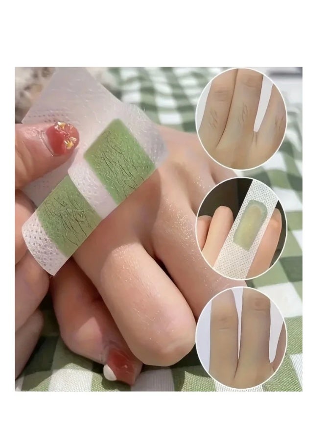 20 شرائط شمع الوجه - مصممة لإزالة الشعر الدقيقة واللطيفة والسهلة - مثالية للحابب والشفة العليا والشارب والخدين - تصميم 2 في 1 (يمكن تقسيم كل شريط إلى اثنين) - شرائط شمع الوجه لإزالة الشعر بلا ألم - Image 3