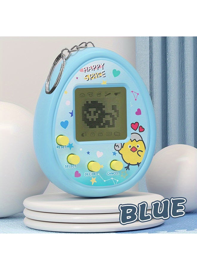 null - Certified Electronic Pet Machine Virtual Pet Handheld Mini Game Console（Pink） - Image 1