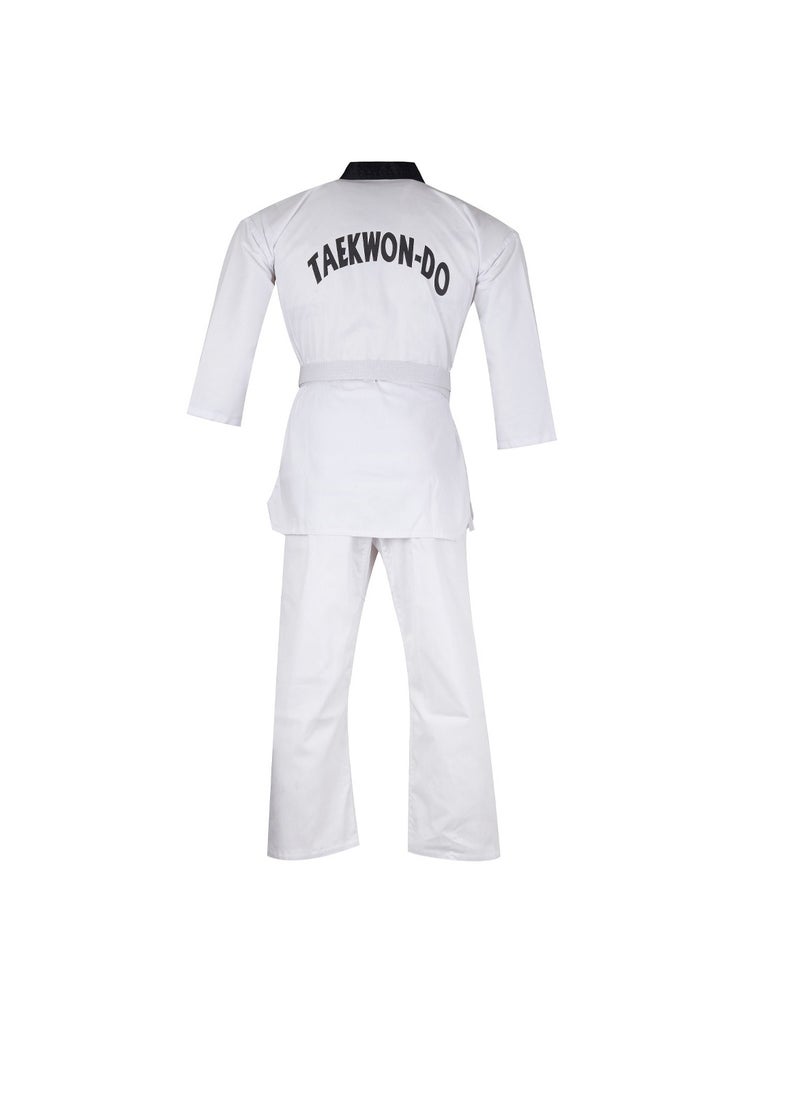 Spall Taekwondo Suit, Karate Uniform Brazilian BJJ Gi Jiu Jitsu Gi for Adults, Gi Uniform Durable Pant & Jacket, Sports Training Clothes Parts, Lightweight Student Karate Gi Martial Arts Uniform with Belt  - Image 3