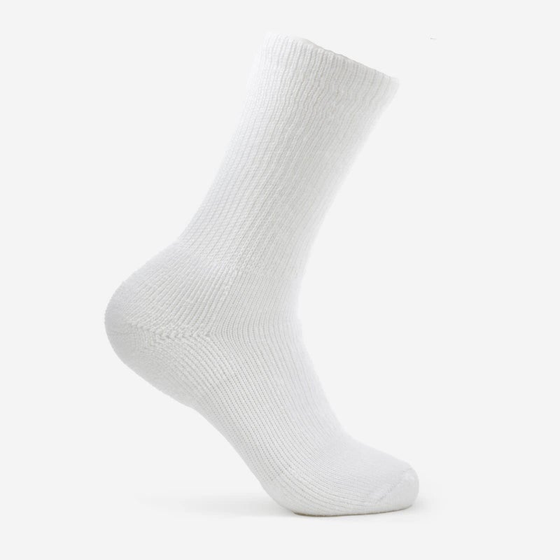 Thorlos Unisex WX Walking Thick Padded Crew Sock, White, Medium - Image 5