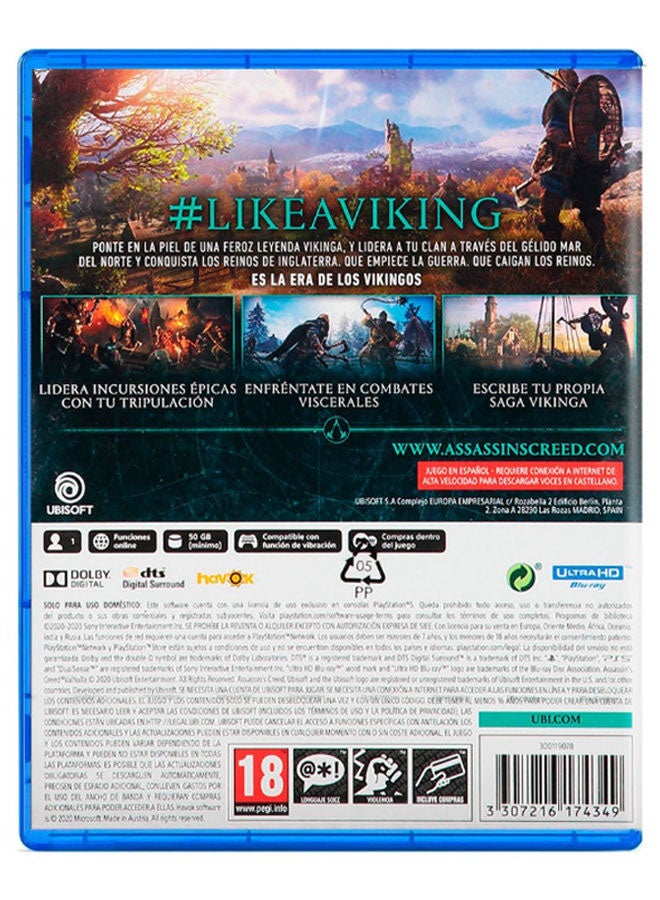 أوبيسوفت لعبة الفيديو "Assassin's Creed Valhalla" - تقمص الأدوار - playstation_5_ps5 - Image 2