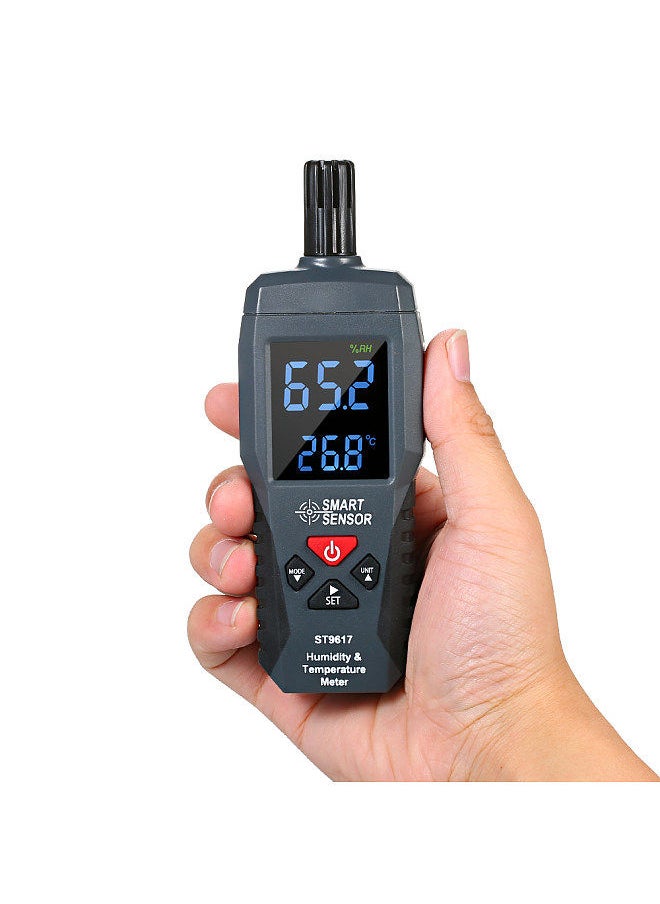 SMART SENSOR - Humidity & Temperature Meter High Accuracy Digital LCD Display Humidity Hygrometer Temperature Meter Thermometer Gauge Tester - Image 1