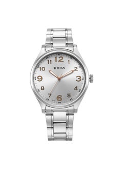 Urban Silver White Dial Metal Strap Watch 1802SM08