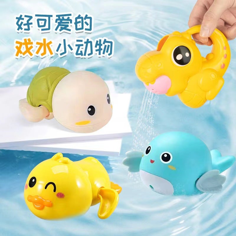 Baby Shower Shower Bathroom Water Play Toys Coil Dinosaur Turtle Duck Children'S Bath Toys - Image 3