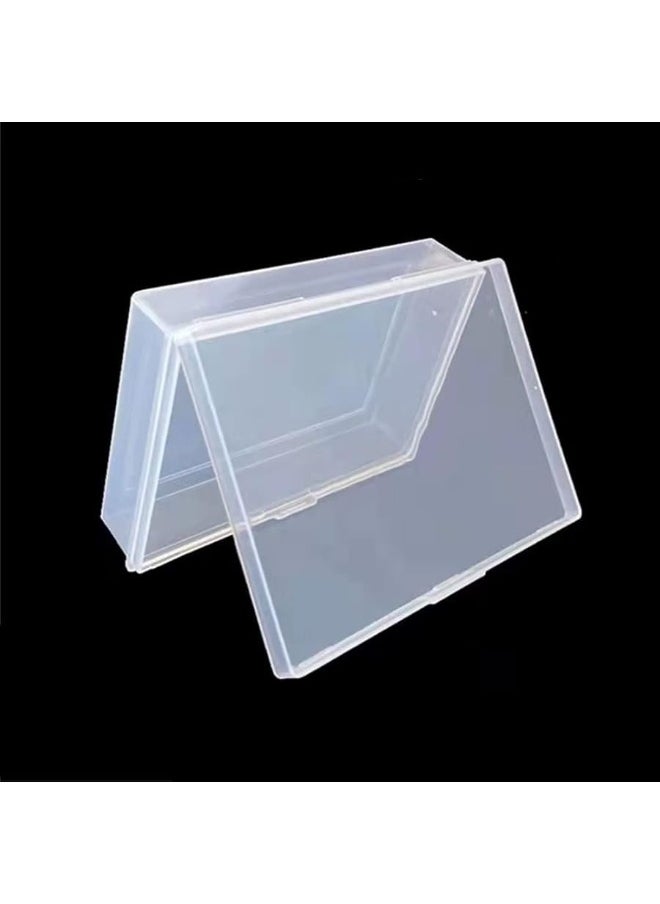 DKAOVH 6 Pcs Playing Card Case, Clear Card Deck Box,Collectible Trading Card Cases, Plastic Playing Game Card Storage Box Holder Box for Game Card, Bank Card, Business Card, PTCG Cards  - Image 4