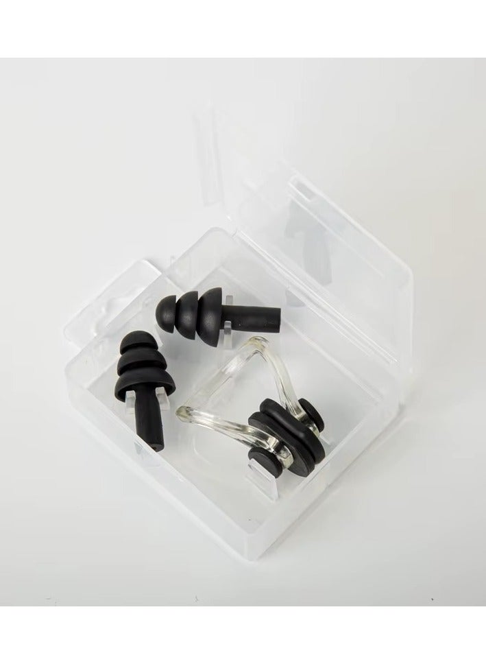 Generic Pack of 3 Swimming Nose Clips and Ear Plug Set - Image 1