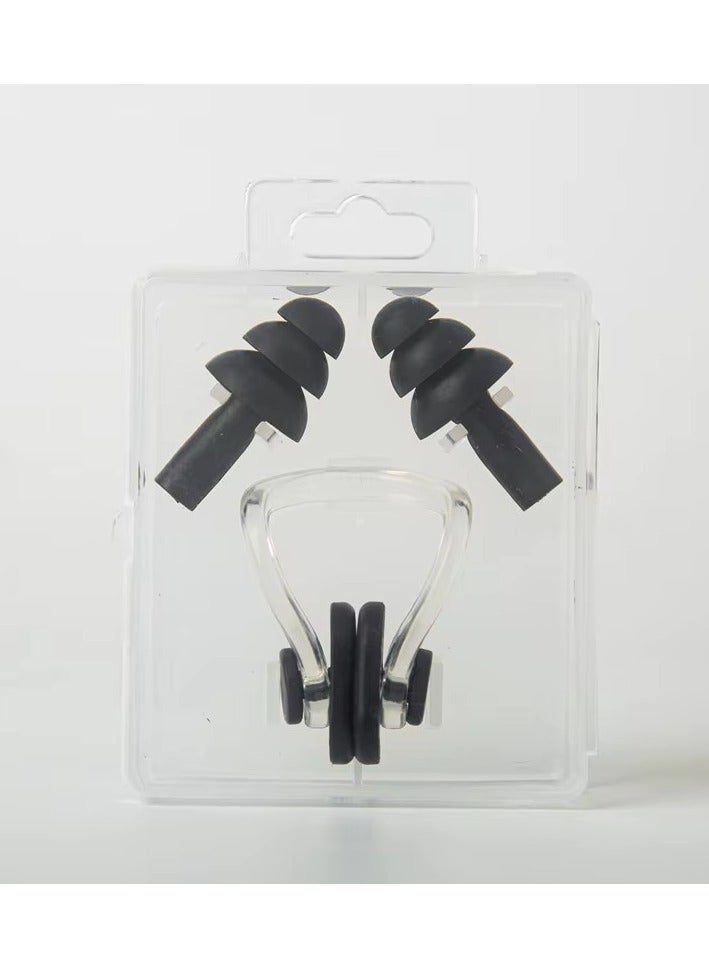 Generic Pack of 3 Swimming Nose Clips and Ear Plug Set - Image 2