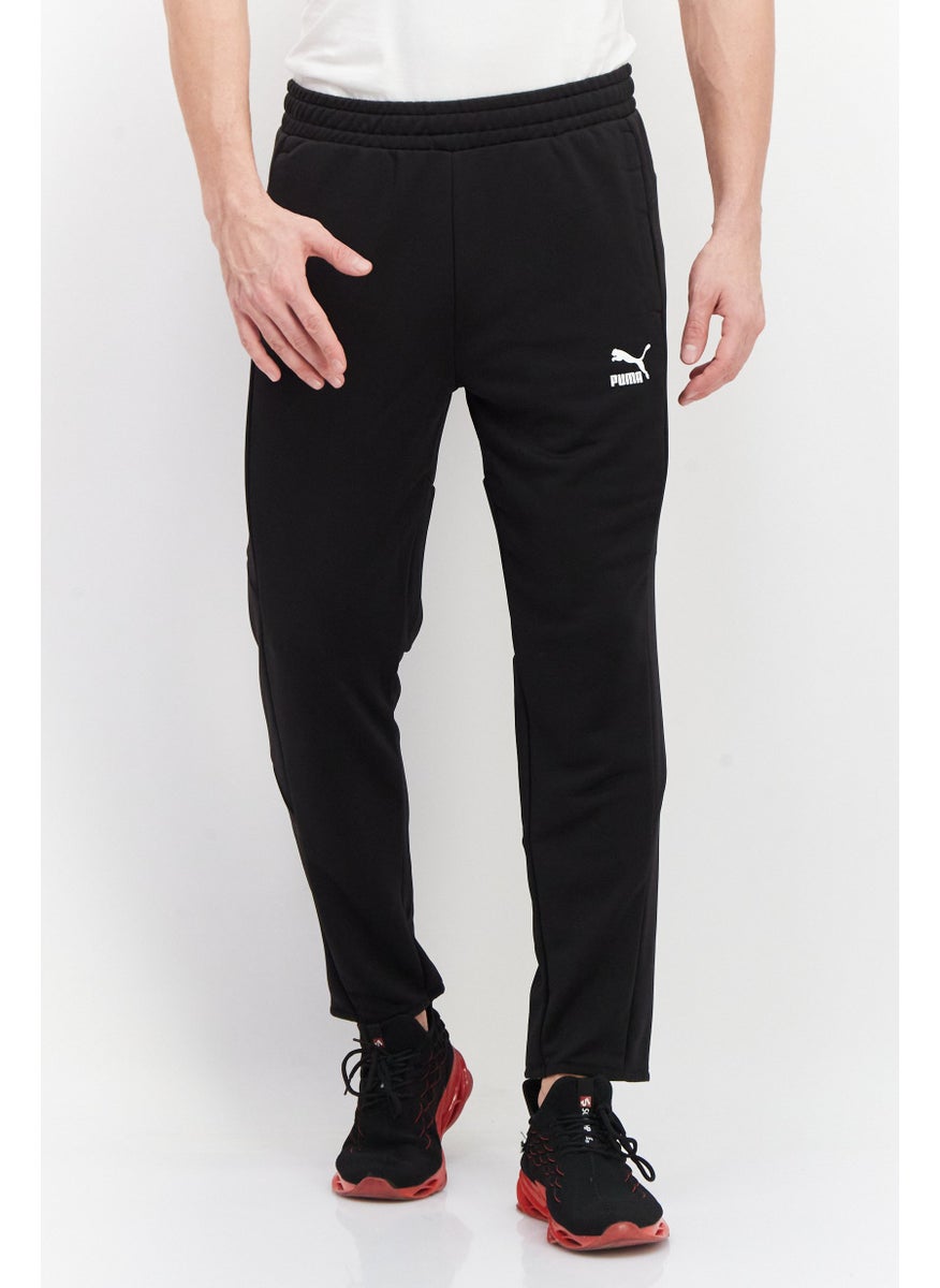 PUMA Men Slim Fit Drawstring Training Track Pants, Black  - Image 1