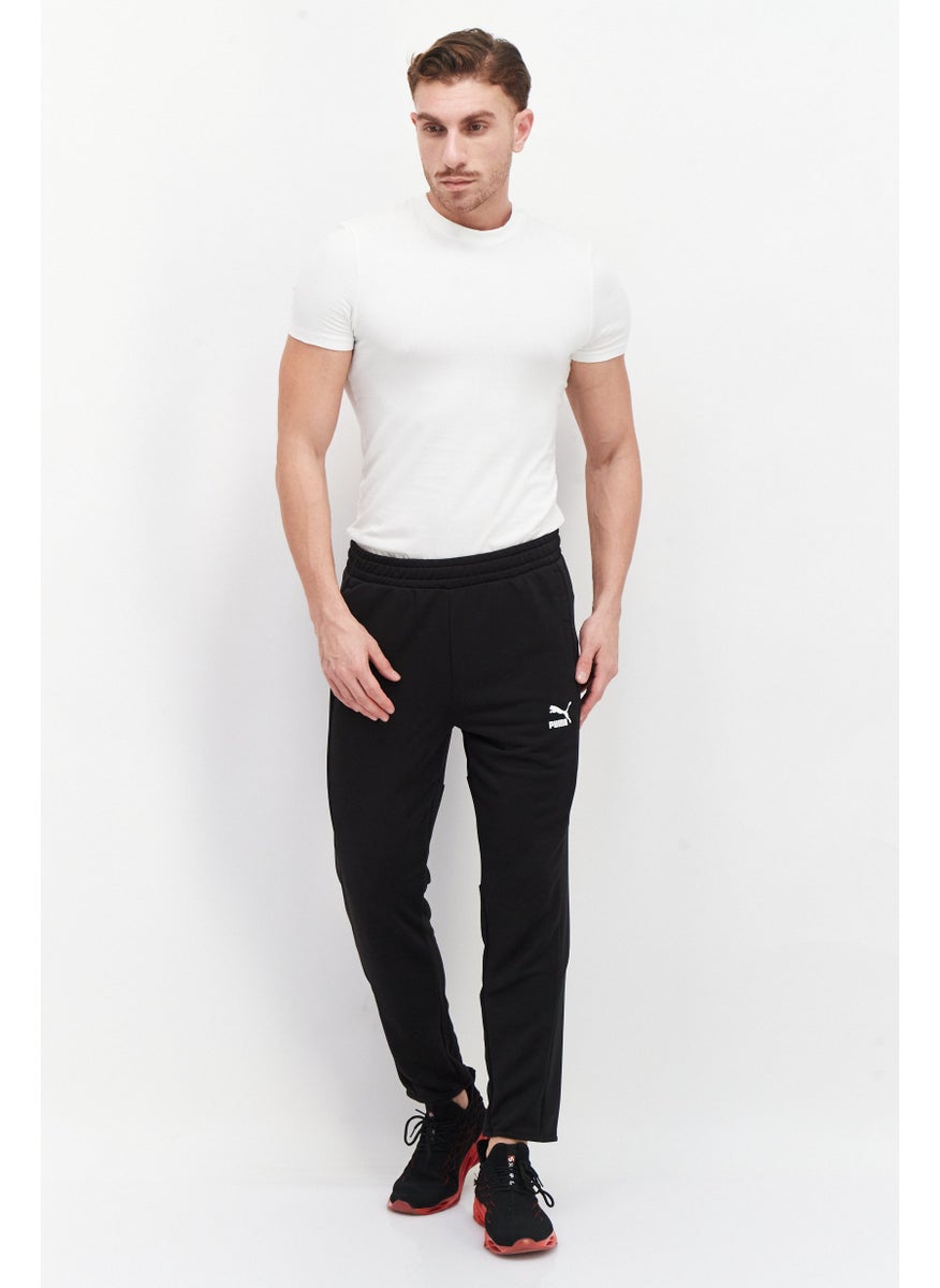 PUMA Men Slim Fit Drawstring Training Track Pants, Black  - Image 2