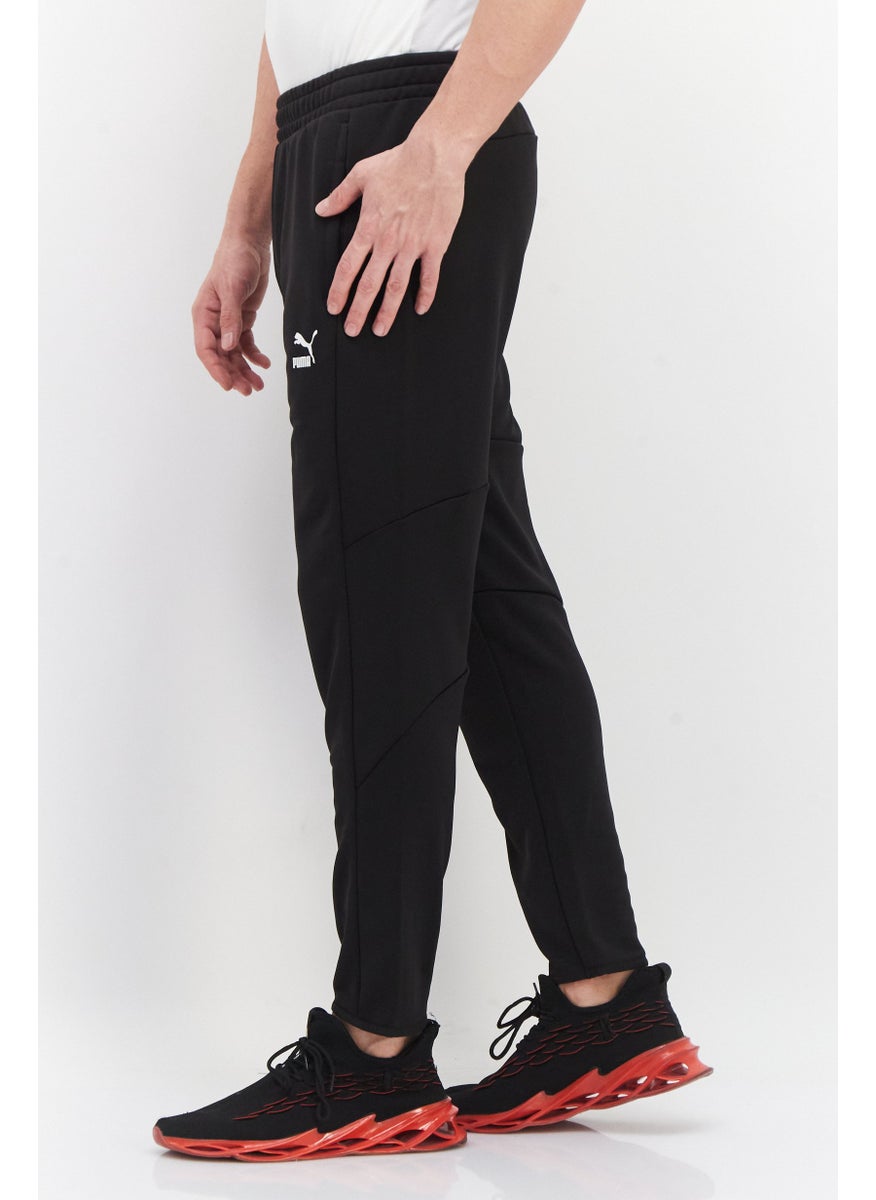 PUMA Men Slim Fit Drawstring Training Track Pants, Black  - Image 4