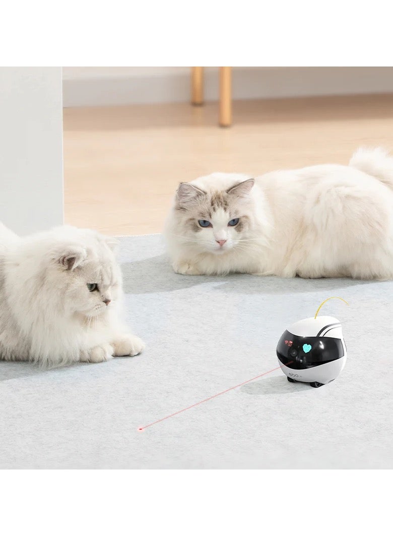 Enabot Enabot® EBO Air -Home Surveillance Pet Robot , 2 Way Talk, Night Vison, Wireless APP Remote Control Indoor Surveillance Robot, Movable Rechargeable Cam for Dog/Cat/Baby, SD Card Storage. [Full Pack Set + 12 Months International Warranty] - Image 3