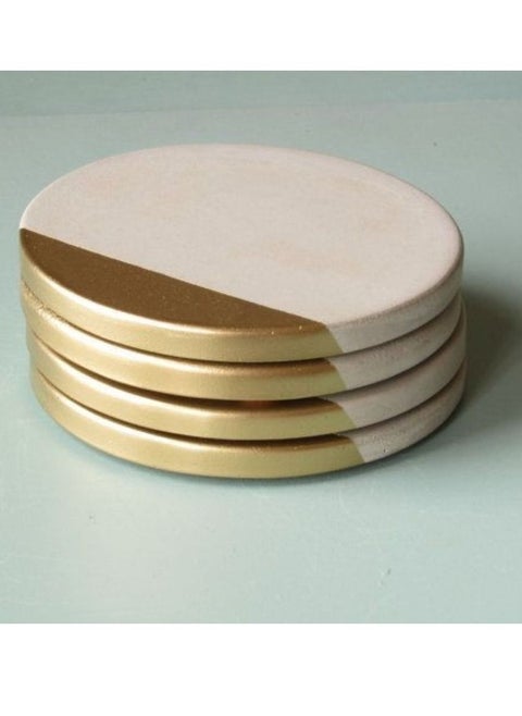 4 Coasters modern decorative concreat shapes