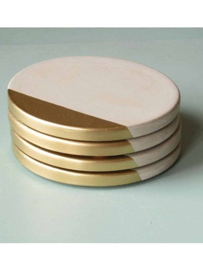 Generic - 4 Coasters modern decorative concreat shapes - Image 1