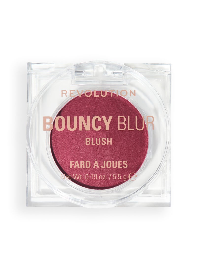 REVOLUTION Makeup Revolution Bouncy Blur Cream Blush – Bouncy Berry - Image 1