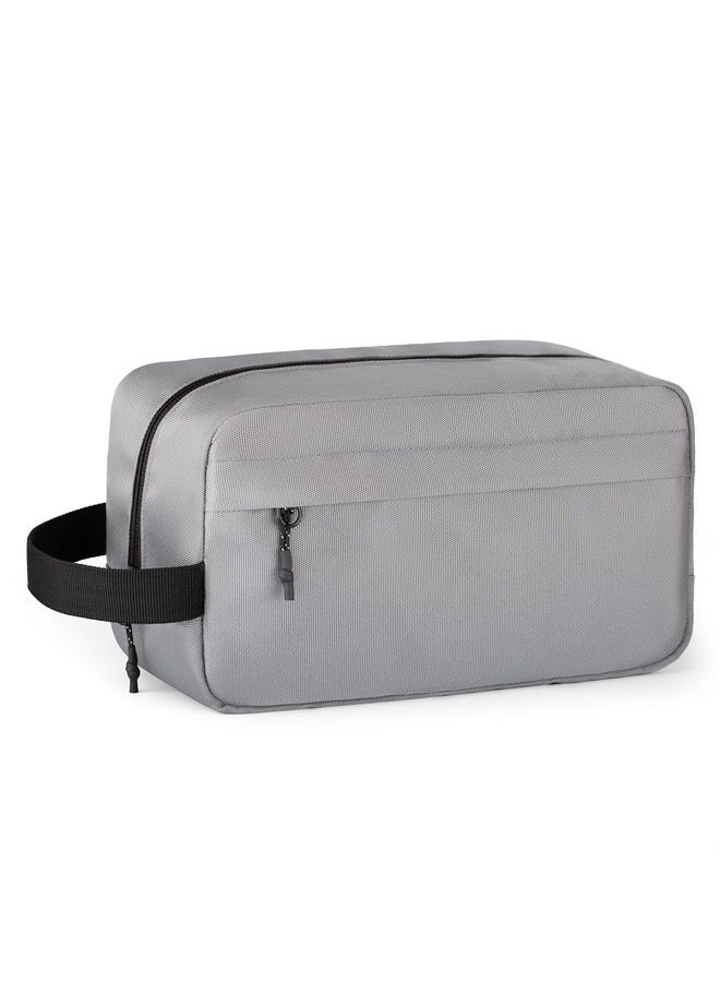 Vorspack Toiletry Bag Hanging Dopp Kit for Men Water Resistant Shaving Bag with Large Capacity for Travel - Grey - Image 1