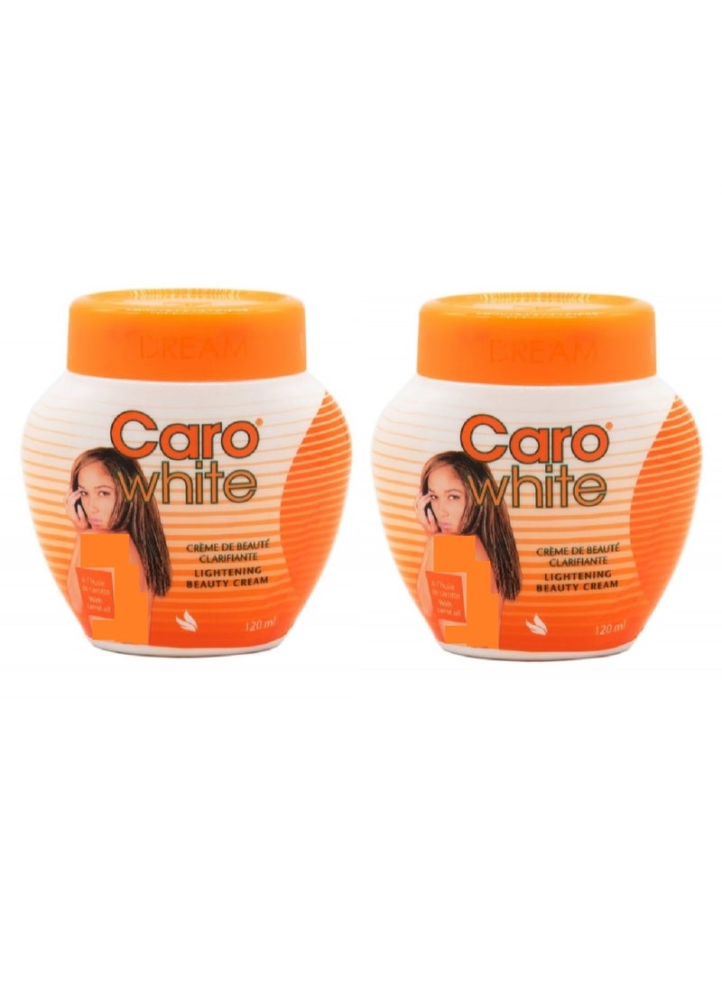 مجموعة من قطعتين كريم لتفتيح البشرة - 120x2مل