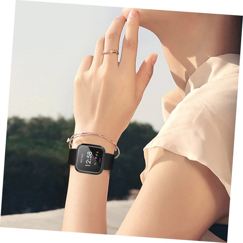 Professional Watch Protective Case Black Anti Drop Scratch Resistant TPU Frame 4.30x4.30x1.10cm - Image 5