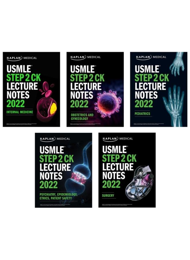 USMLE Step 2 CK Lecture Notes 2022: 5-book set 