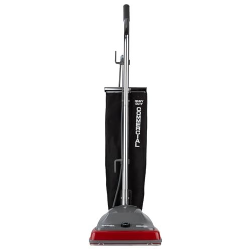 Sanitaire SC679K Tradition Upright Commercial Bagged Vacuum, Red - Image 1