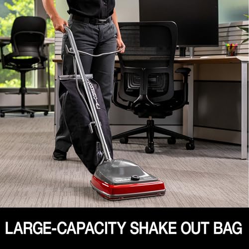 Sanitaire SC679K Tradition Upright Commercial Bagged Vacuum, Red - Image 3