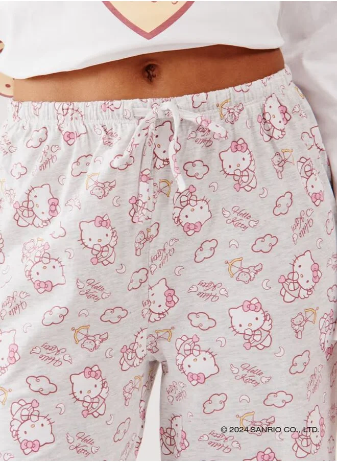 UNDIZ Hello Kitty jersey trousers