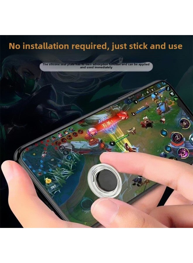 Mobile Phone Game Suction Cup Stick Rocker Walking Direction Key Artifact Hand Tour Screen on Suction Cup Walking Application-Product Color:White  - Image 3