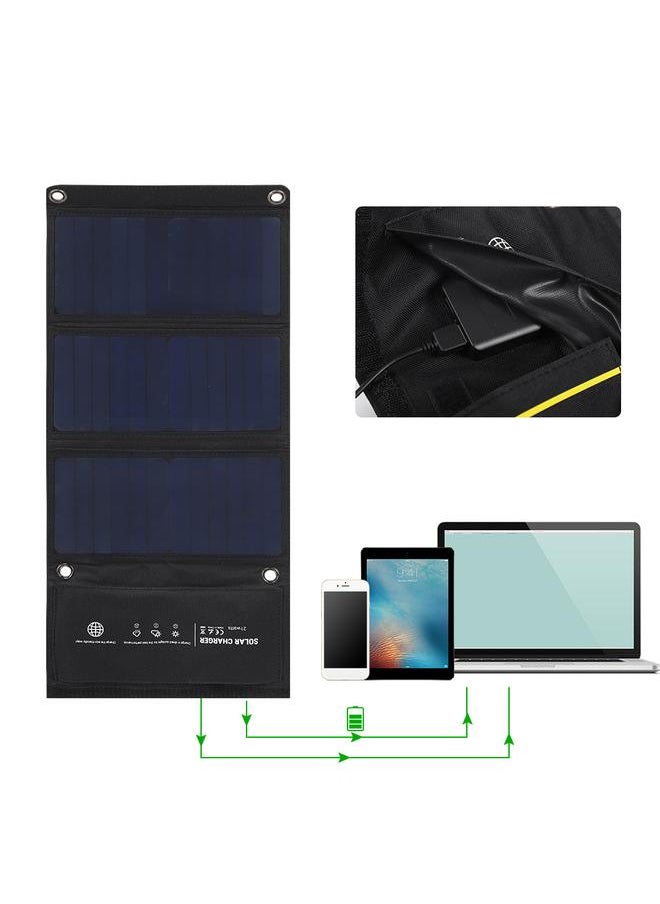 Thoraya - SUNPOWER Portable 21W High Efficiency Waterproof Foldable Solar Panel Charger SH53 - Image 1