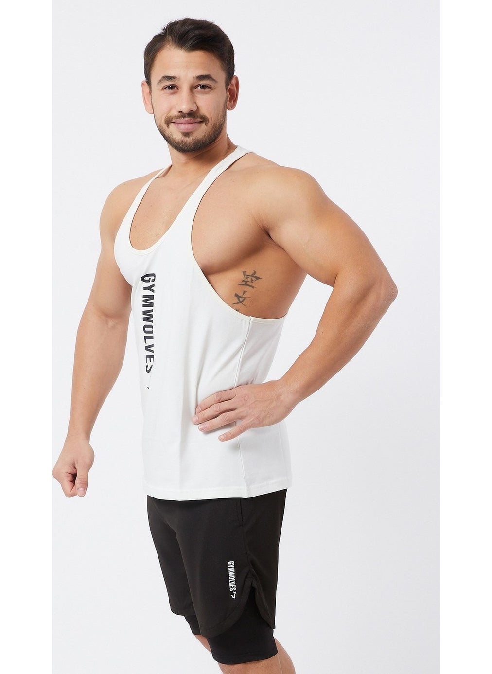 Gymwolves Sports Men's T-Shirt  - Image 4