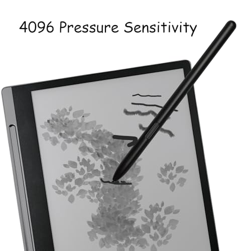 CaoXiong A-10 Stylus Pen for Smart Paper Pen with Eraser, Compatible with Lenovo Yoga Paper Stylus Pen (Black) - Image 3