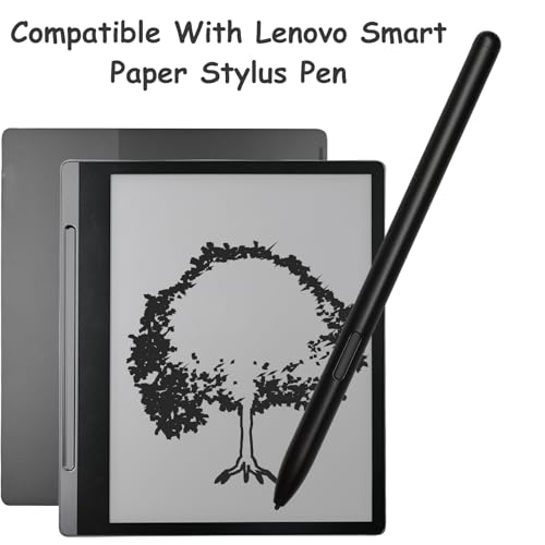 CaoXiong A-10 Stylus Pen for Smart Paper Pen with Eraser, Compatible with Lenovo Yoga Paper Stylus Pen (Black) - Image 2