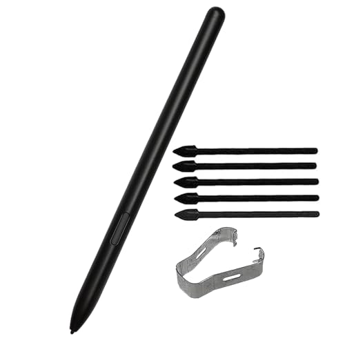 CaoXiong A-10 Stylus Pen for Smart Paper Pen with Eraser, Compatible with Lenovo Yoga Paper Stylus Pen (Black) - Image 1
