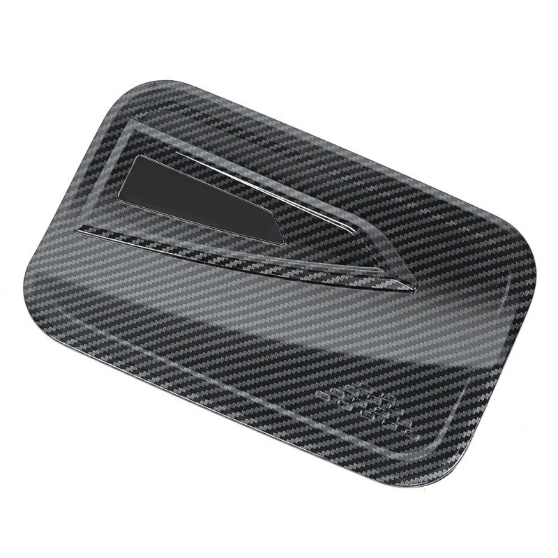 Starex Car Modification Fuel Tank Cap Cover Smooth Glossy Carbon Fiber Pattern - Scratch Prevention Self-Adhesive Design - Durable ABS Plastic Trim for HYUNDAI GRAND STAREX H1 2019 - Image 4