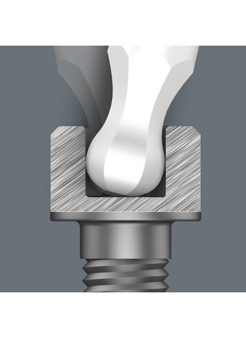 Wera 2052 Micro Allen 3/32" x 60 mm 05118102001  - Image 3