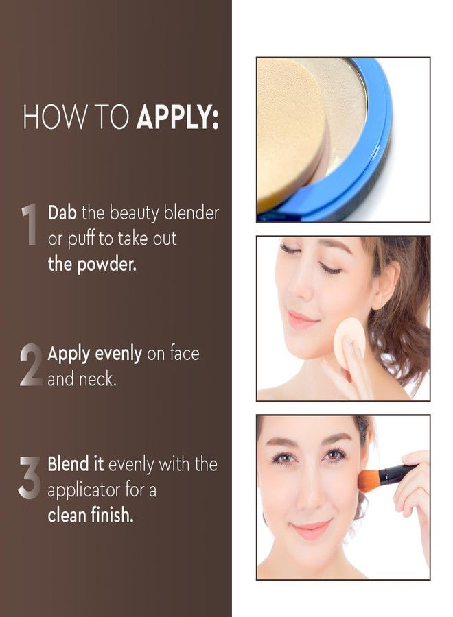 Million Colors Compact Powder SPF 30 - Beige 02, 12g | Poreless Face Powder for Glowing Skin | Oil Control Matte Finish | Hides Imperfections | Blends Effortlessly | For All Skin Types - Image 4