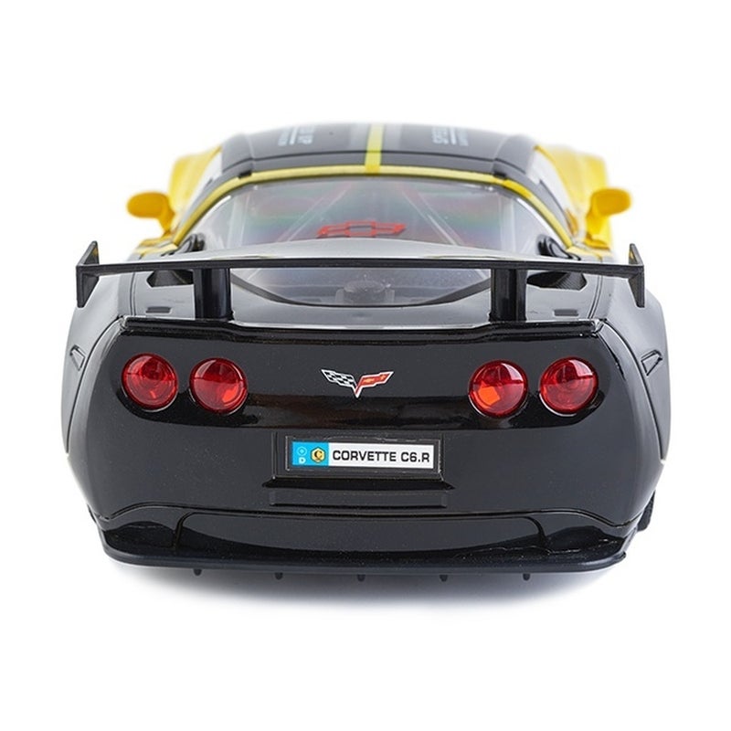 Chevorolet Corvette C6R 1/18 with Remote Control - Yellow - 866-1809 - Image 5
