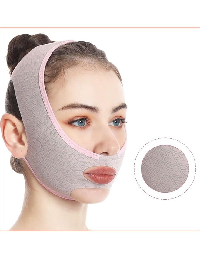 Bukela Beauty Face Sculpting Sleep Mask V Line Shaping Face Masks Double Chin Reducer, Chin Up Mask Face Lifting Belt, Face Tightening Chin Mask  - Image 2