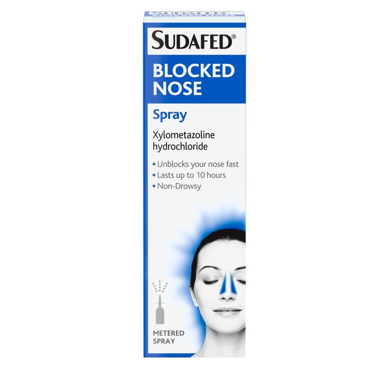 Sudafed 15ml Blocked Nose Spray - Image 1
