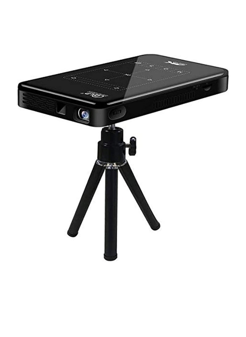 Generic - Handheld Mini Smart Touch Projector P09 | 1500 Lumens | Built-in 4000mAh Battery | HDMI, USB & SD Input - Image 1