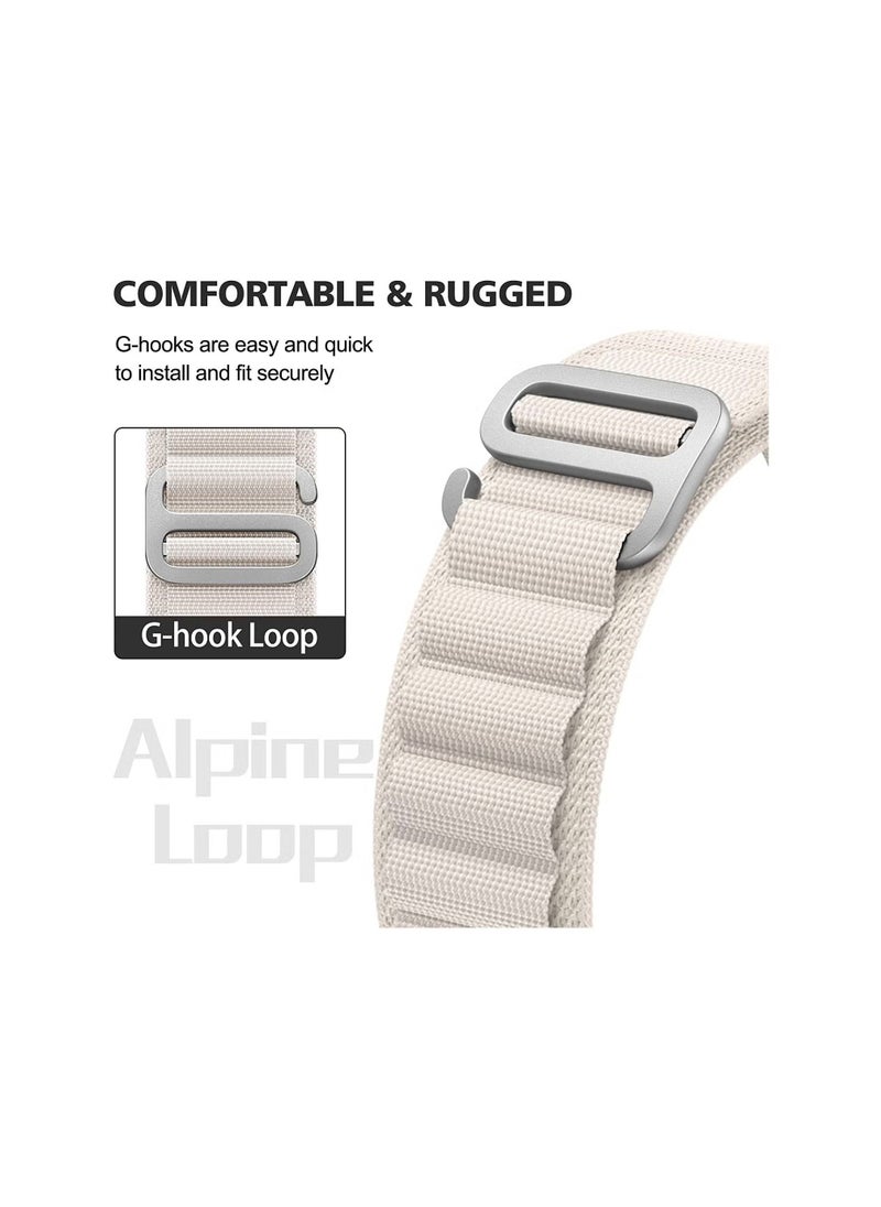 IAF - Apple Watch Alpine Loop Band 41mm/40mm/38mm Nylon  Sport Strap Compatible with iWatch Series 8/Ultra/7/SE/6/5/4/3/2/1 - Image 1