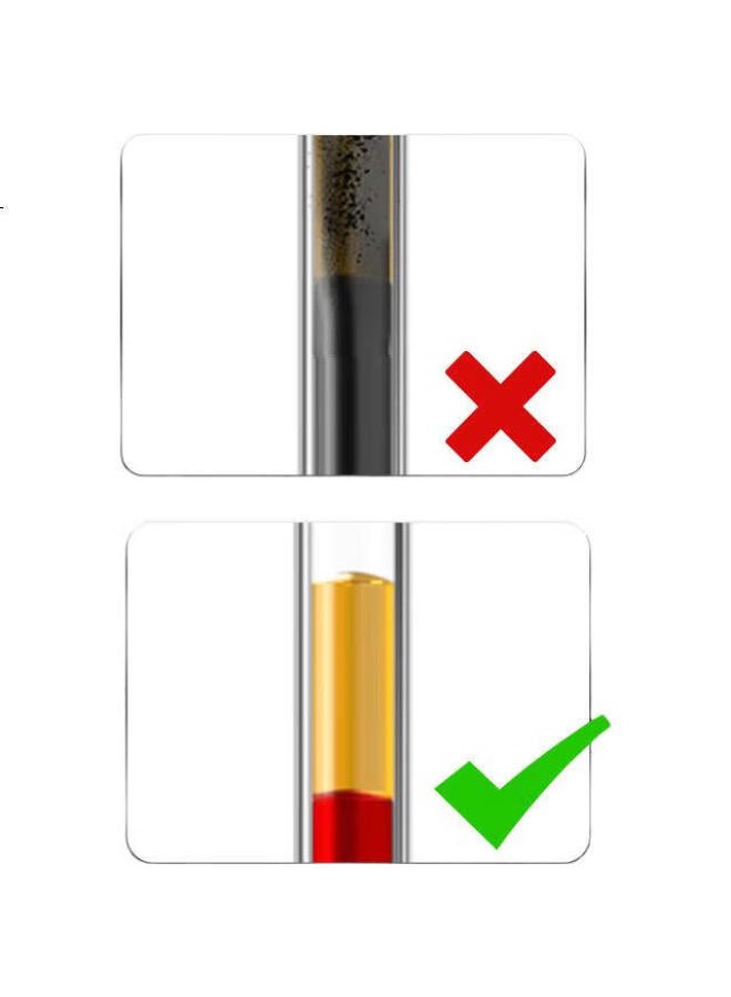 M.G Chenguang (M&G) Stationery G-5 Retractable Gel Pen Refills 0.5Mm, Signature Pen Refills, Student Quick-Drying Bullet Tip Pen Refills, Office Supplies, For 1008/K35/S01/S08, Red, 20 Pieces - Image 1