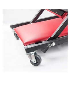 Winmax Foldable Heavy Duty Z Creeper Seat Rolling Chair Mechanics Garage 2 in 1 Work Bench  - Image 4