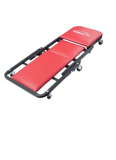 Winmax Foldable Heavy Duty Z Creeper Seat Rolling Chair Mechanics Garage 2 in 1 Work Bench  - Image 1