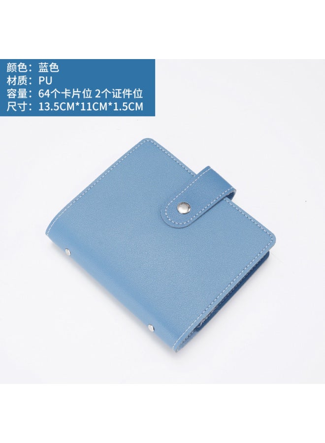 Business Card Holder Large Capacity Portable Card Bag Card Book Business Card Storage Business Card Book Business Card Bag Card Holder Customized - Image 1