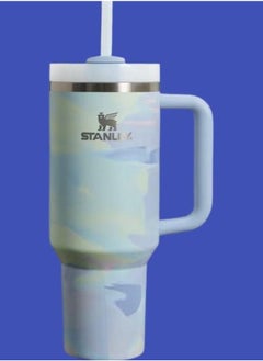 Quencher H2.0 Flowstate Mug 40Oz – Stainless Steel, Vacuum Insulated, With Lid & Straw – Keeps Drinks Hot Or Cold For Hours – Leakproof, Durable & Portable Travel Mug