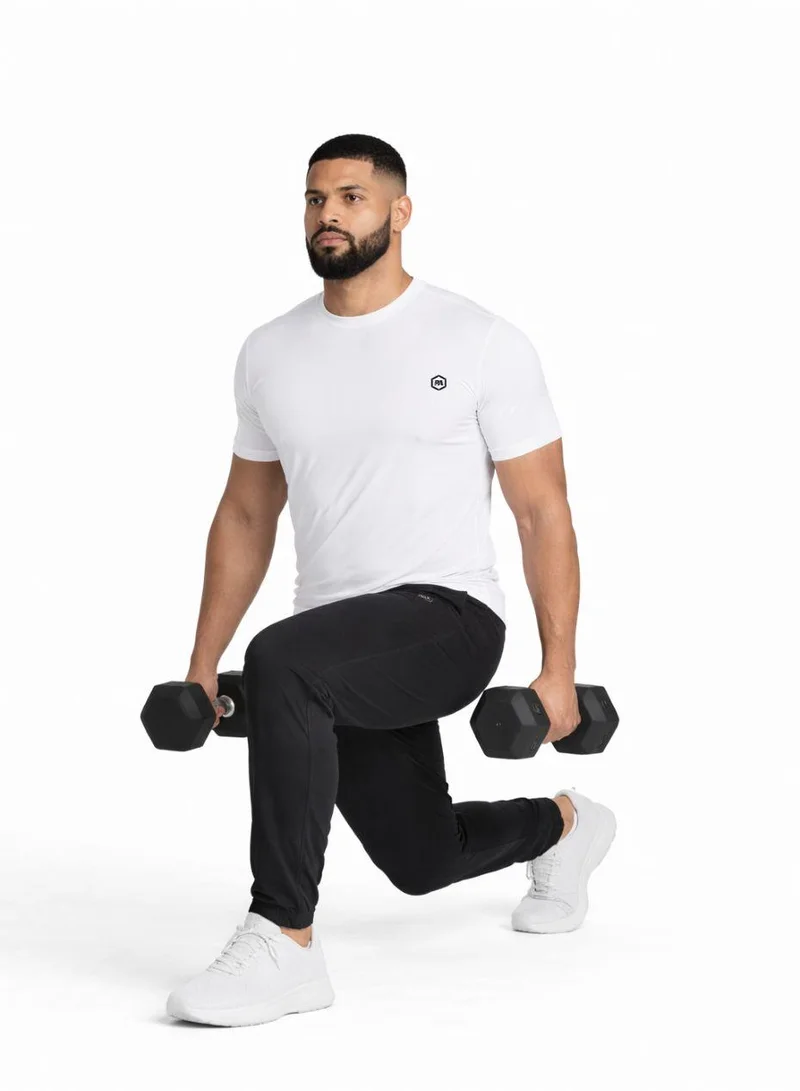 Prima Ace Black Plus Size Men's Workout Joggers for Gym Black for Men | Best Price UAE