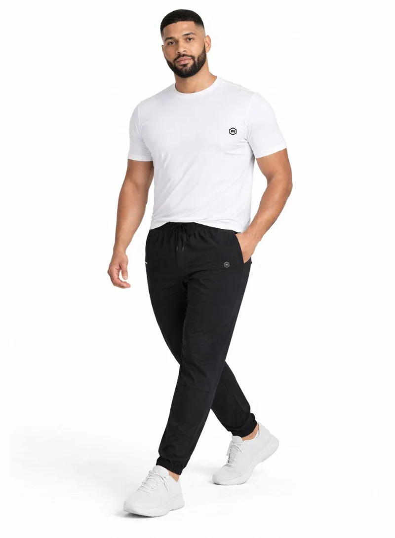 Prima Ace Black Plus Size Men's Workout Joggers for Gym Black for Men | Best Price UAE